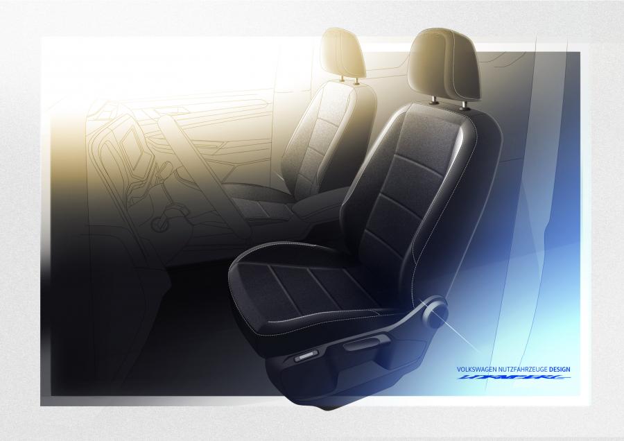 Эскиз Volkswagen Caddy Kasten 2020 года  (WW) (фото 13 из 15)